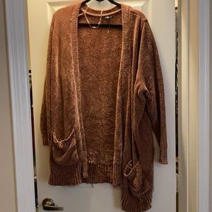 Soft sweater cardigan